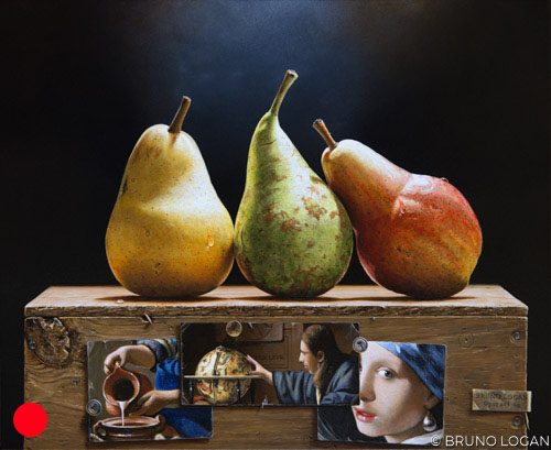 Bruno Logan - Trompe-l'oeil Painting